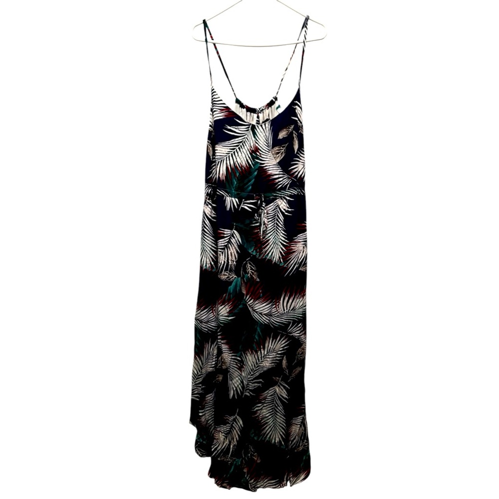Tropical print maxi dress NWT